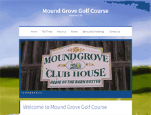 Tablet Screenshot of moundgrove.com